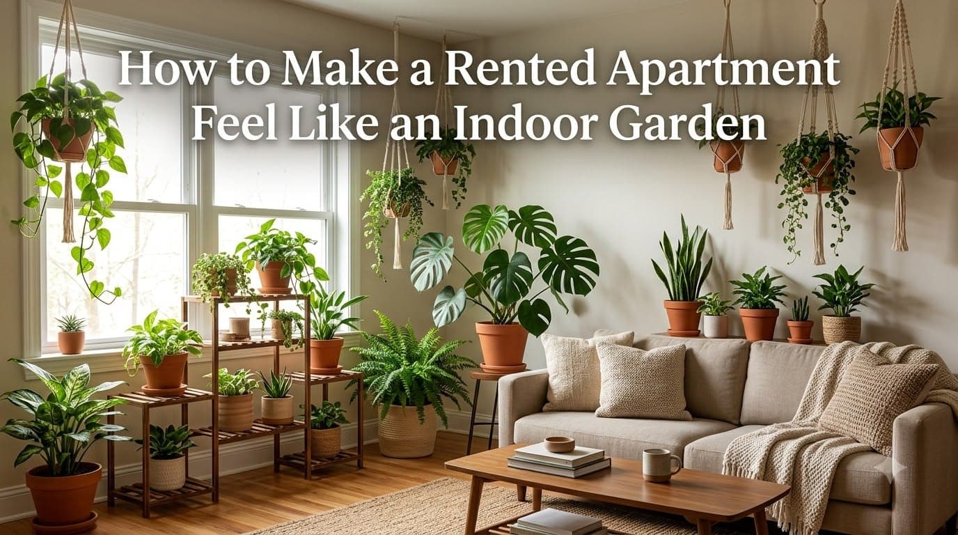 How to Make a Rental Feel Like an Indoor Garden (September 2026)