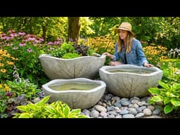 13+ DIY Cement Garden Ideas That Look Absolutely Amazing