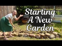 🐞 Starting a NEW GARDEN 🌿 DIY Border & Retaining Wall Using FREE Materials!