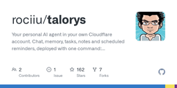 rociiu/talorys: Your personal AI agent in ...
