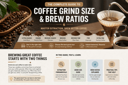 
      Coffee Grind Size Chart & Brew Ratios: Complete Guide to Better Extrac
 – Five Star Coffee