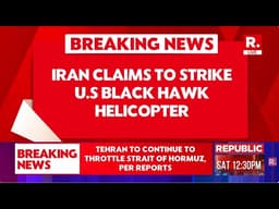 US-Iran War LIVE Updates: Tehran Releases Video Of Helicopter Shot Down By IRGC