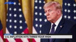 U.S. inflation hits three-year high