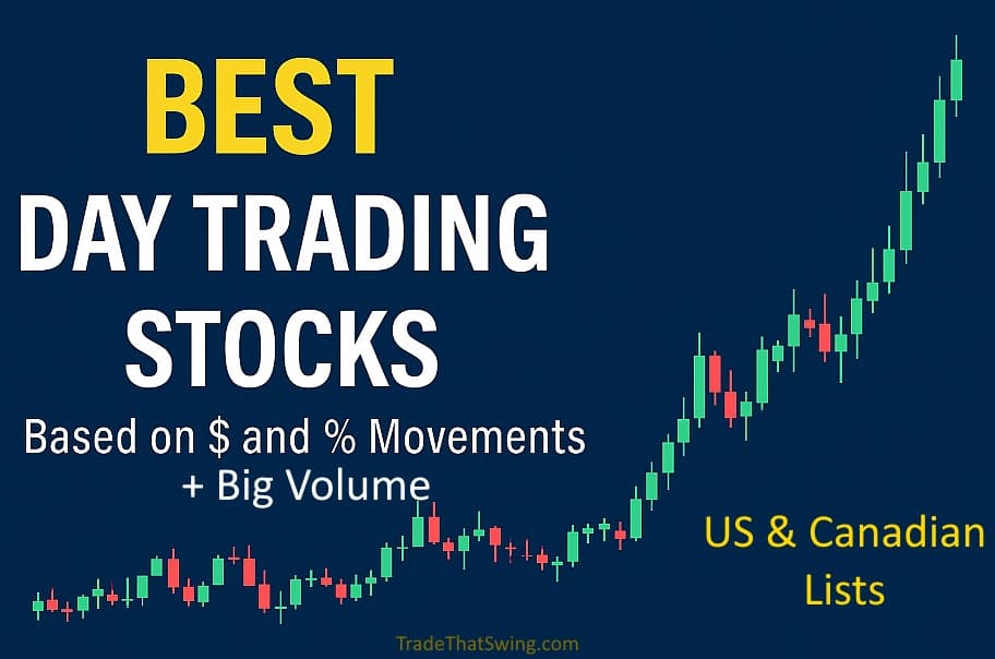 Best Stocks For Day Trading (US & Canadian Lists)