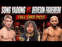 UFC Song vs Figueiredo Full Card Predictions & Breakdowns - UFC Macau Betting Tips