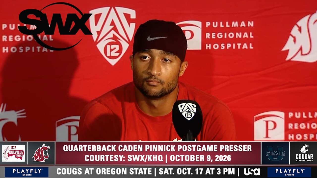 10/9/26 WSU Football: Caden Pinnick | Leo Pulalasi