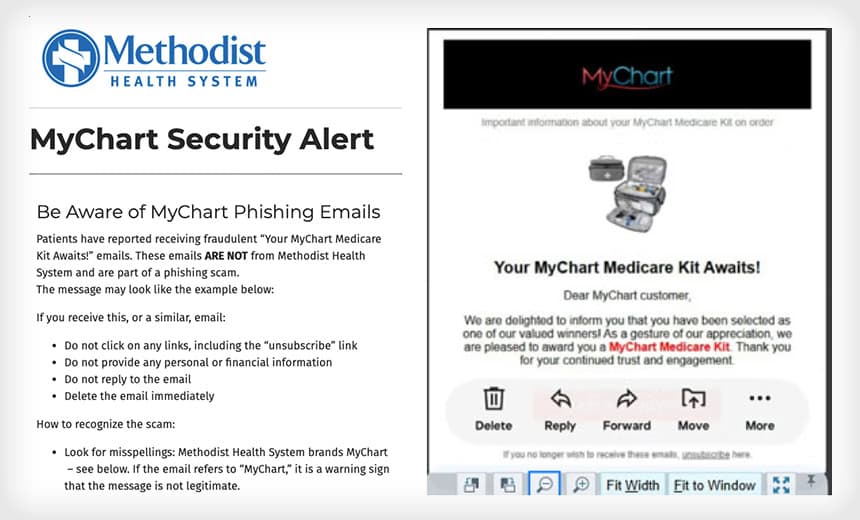 MyChart Portal Phishing Scams Target Patients Nationwide