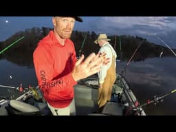 BIG BLUES on West Point Lake! The Spring Bite is ON!!! #CaptainKenFishing w/ the REAL Captain Ken