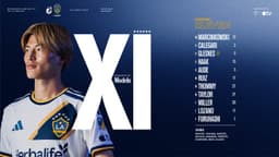 Starting XI presented by Modelo: LA Galaxy at Minnesota United FC