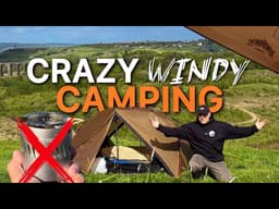 Camping And Testing New Gear With Epic Views & Windy Conditions