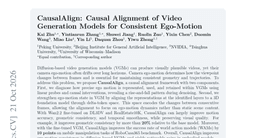 CausalAlign: Causal Alignment of Video Generation Models for Consistent Ego-Motion