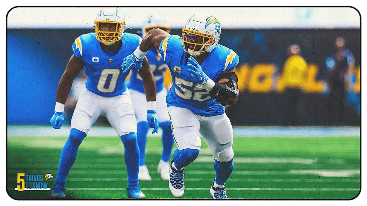5 Things To Know About the Chargers Ahead of Week 2