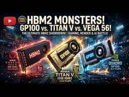 HBM2 Still Hits Hard: Titan V Volta, GP100 Pascal Quadro, and Radeon Vega 56 in 2026