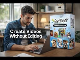 How to Create Viral Short Videos Without Editing Using Hooked AI™