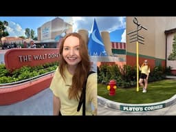 NEW Animation Courtyard Is OPEN at Hollywood Studios! ✨ Full Tour & First Reactions