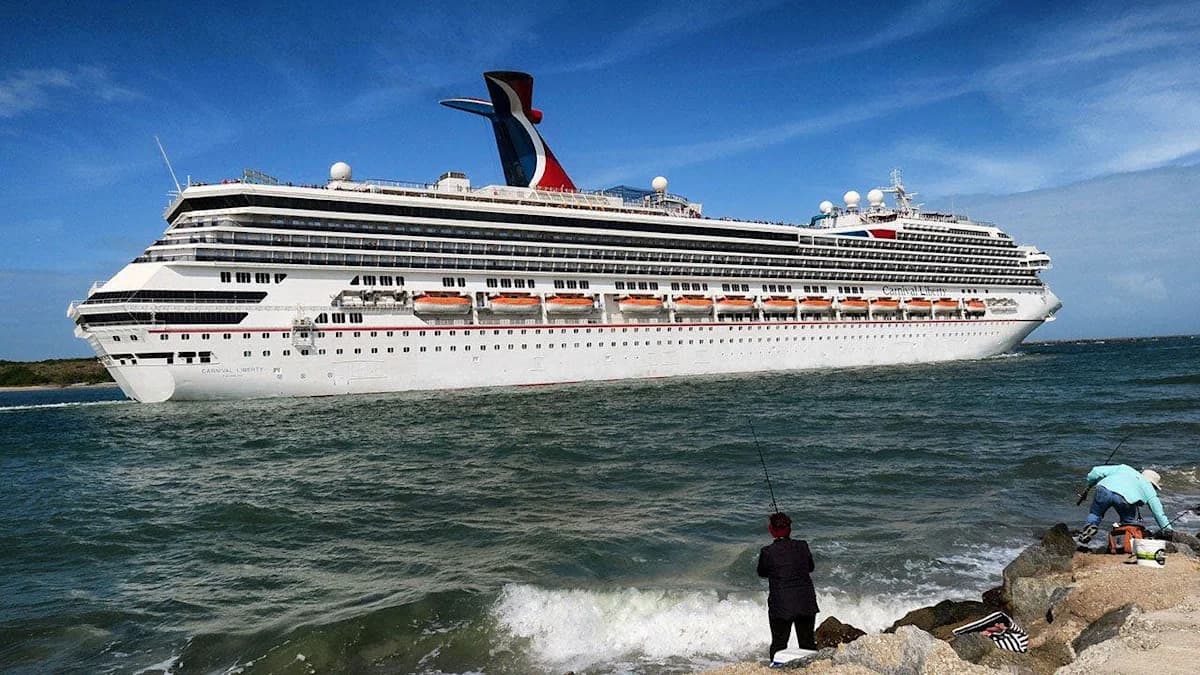 Cruise passenger jumps from balcony and dies after falling overboard into ...