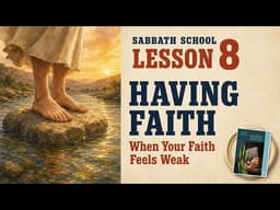 Sabbath School Lesson 8: "Having Faith" — When Your Faith Feels Weak (Q2 2026)
