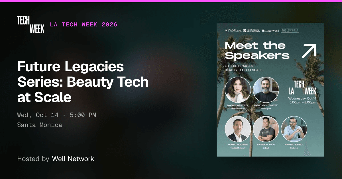 Future Legacies Series: Beauty Tech at Scale
