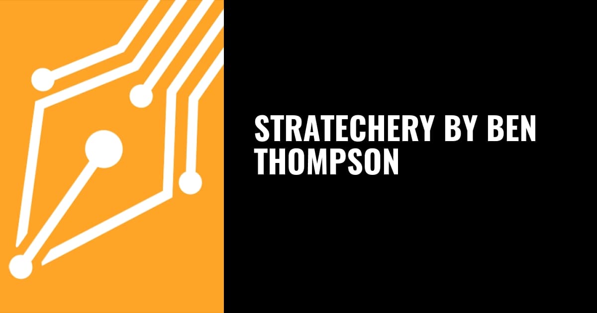 The Implications of AI – Stratechery by Ben Thompson