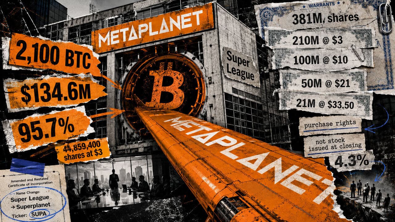 Metaplanet's US Bitcoin treasury bet could unlock up to ...
