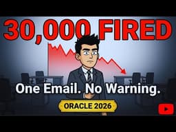 They sent a 5-line email and wiped out 30,000 careers overnight — Oracle's AI betrayal explained