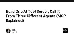 Build One AI Tool Server, Call It From Three Different ...