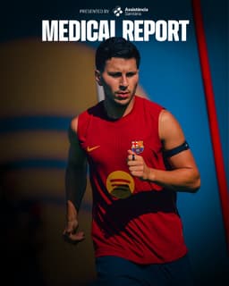 @FCBarcelona: ❗️ INJURY NEWS

First-team player Roony Bardghji has suffered a rupture of the anterior cruciate lig...