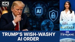 Trump Signs AI Executive Order; What Does It Mean? | Vantage on Firstpost