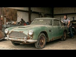 This Rare Aston Martin DB4 Was Left to Rot… Now It’s Worth a Fortune