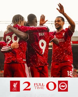 @LFC: Three points at Anfield 😍 #LIVBHA https://t.co/AnAlNgOzlu