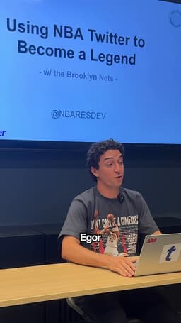 @BrooklynNets: We took @whoisegor3 and @MikelBrownJr1 to NBA Twitter School📚

2026-27 schedule presented by @Ticket...