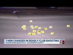 3 men charged in deadly shooting outside La Danse nightclub