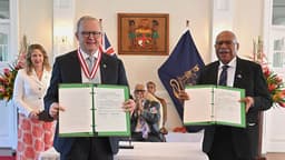 Australia and Fiji seal defence pact in push to counter China