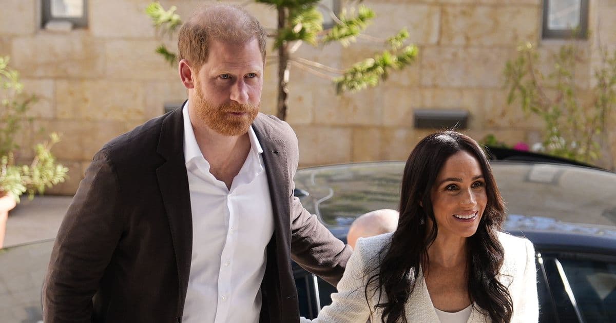 Prince Harry and Meghan kick off surprise 'royal tour' to meet Gaza refugees  - The Mirror