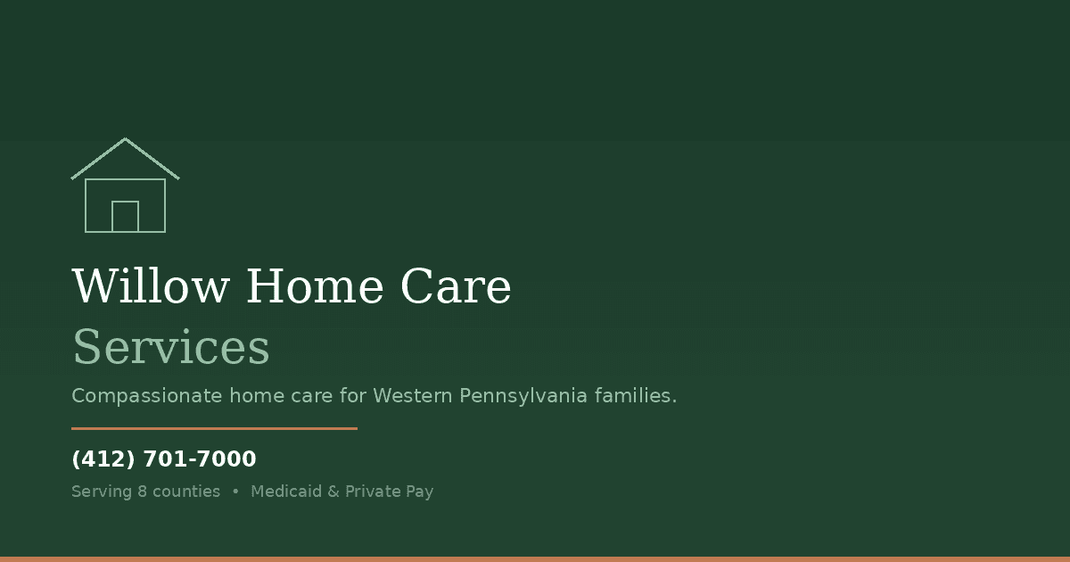 Home Care Costs in Pittsburgh: 2026 Pricing Guide | Willow