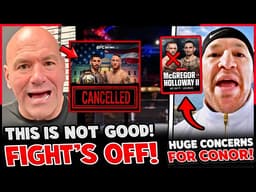 BREAKING! Ilia Topuria vs Justin Gaethje CANCELLED! Conor McGregor