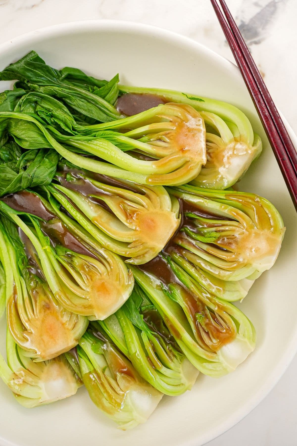Bok Choy with Oyster Sauce (VIDEO) - CJ Eats Recipes