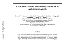 Claw-Eval: Toward Trustworthy Evaluation of Autonomous Agents