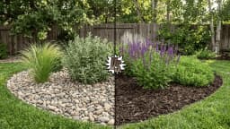 Flower Beds with Rocks Instead of Mulch: Pros & Cons - Seed Sheets