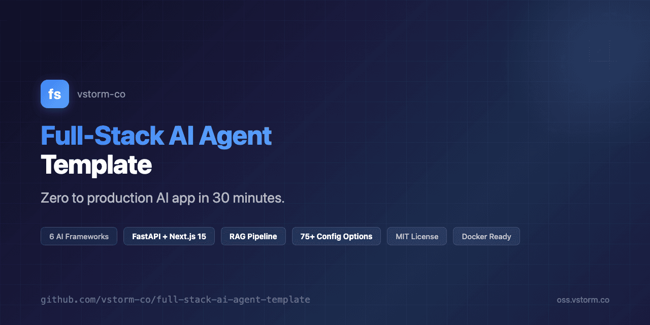 vstorm-co/full-stack-ai-agent-template