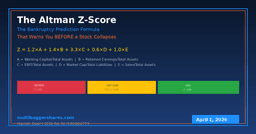 The Altman Z-Score: The Bankruptcy Prediction Formula That Warns You Before a Stock Collapses — How Smart Indian Investors Use This 50-Year-Old Model to Avoid Value Traps and Protect Their Capital | Multibagger Shares