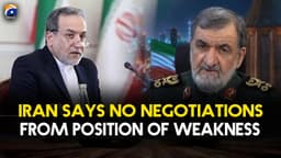 Iran Refuses to Negotiate from Weakness | Strong Message to ...