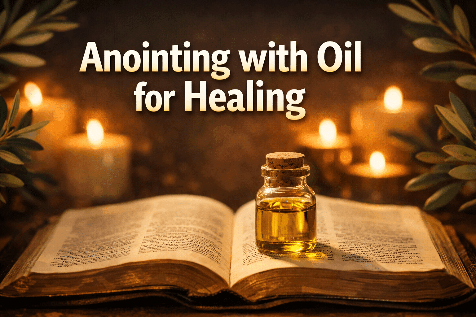 Anointing with Oil for Healing: A Biblical Guide for Believers