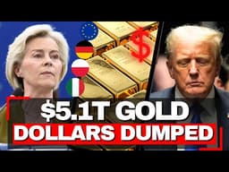 Historic Shift - Banks Dump Dollars for GOLD, $5.1T Eclipses US Treasuries First Time in 30 Years