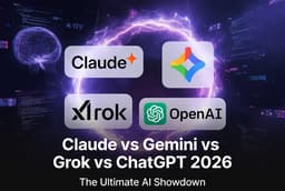 Claude vs Gemini vs Grok vs ChatGPT 2026: The Only Comparison Guide You Need | by Afifa Ali | Apr, 2026 | Stackademic
