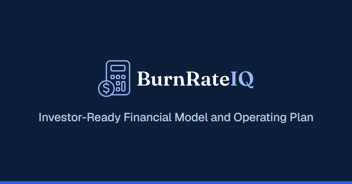 Who Builds It and Where the Numbers Come From - BurnRateIQ