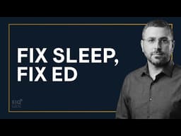 Why Bad Sleep Is Destroying Your Erection