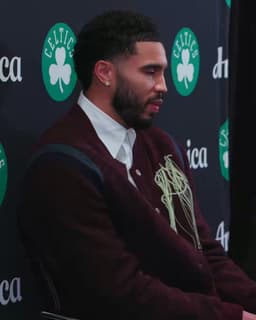 @celtics: JT’s favorite play of the game 😁 https://t.co/U3yalMXgh2