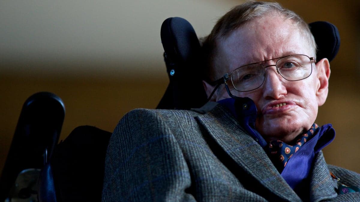 Stephen Hawking had a brilliant response when asked if ...
