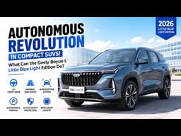 Autonomous Revolution in Compact SUVs: What Can the Geely Boyue L Little Blue Light Edition Do?